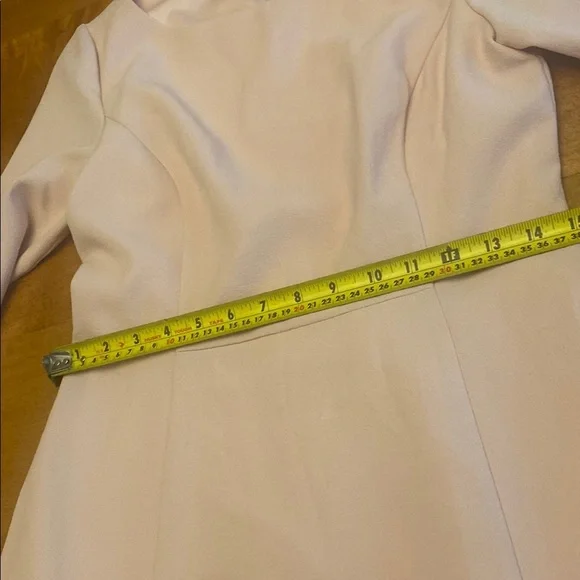 Vince Camuto Pink Sheath Dress with Cuffed Sleeves - Picture 6 of 14